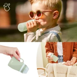 Gourde bébé silicone ergonomique 150 ml
