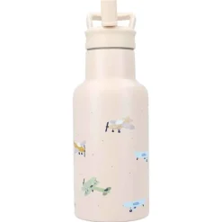 Gourde enfant avions 350 ml beige
