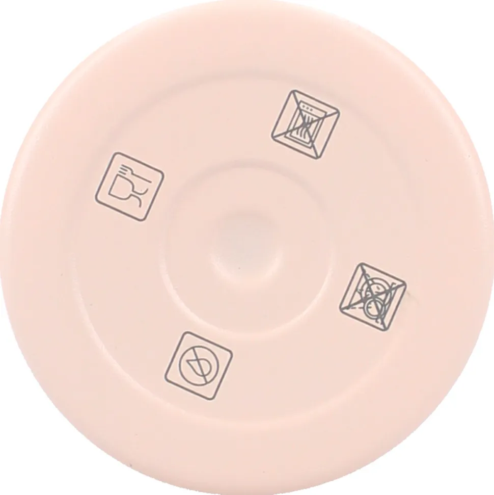 Gourde enfant coeurs 350 ml rose