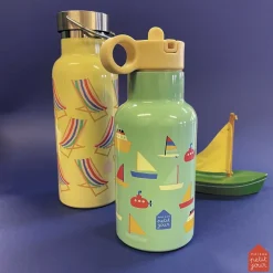 Gourde enfant isotherme les bateaux