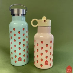 Gourde enfant isotherme les fraises