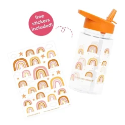 Gourde enfant 450 ml arc en ciel