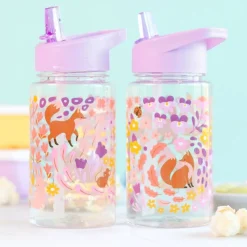 Gourde enfant 450 ml fleurs du jardin