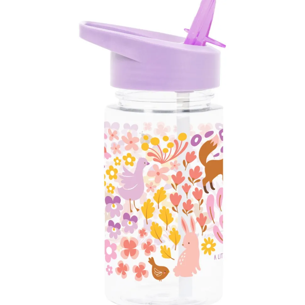 Gourde enfant 450 ml fleurs du jardin