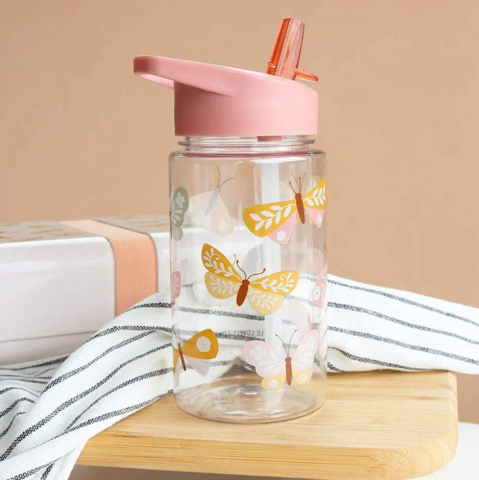Gourde enfant 450 ml papillons