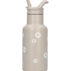 Gourde enfant pâquerettes 350 ml sable