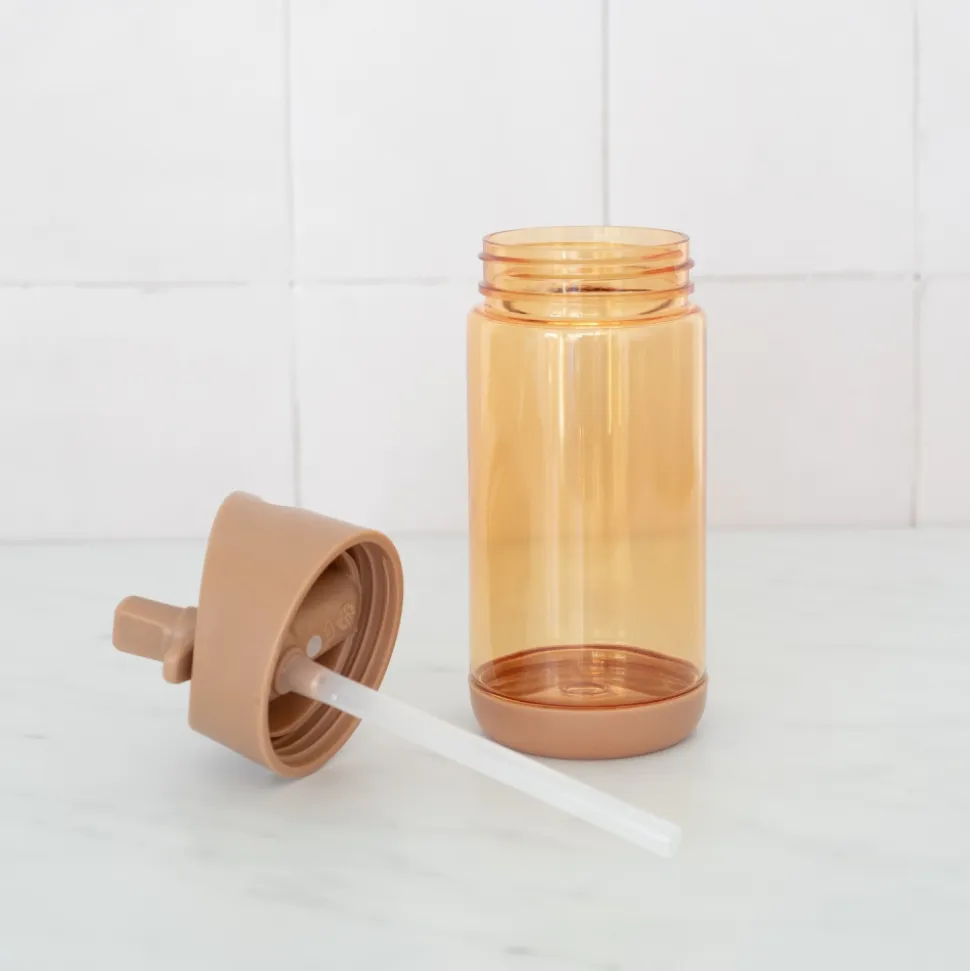 Gourde en plastique recyclé rouille
