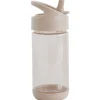 Gourde en plastique recyclé taupe
