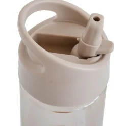Gourde en plastique recyclé taupe