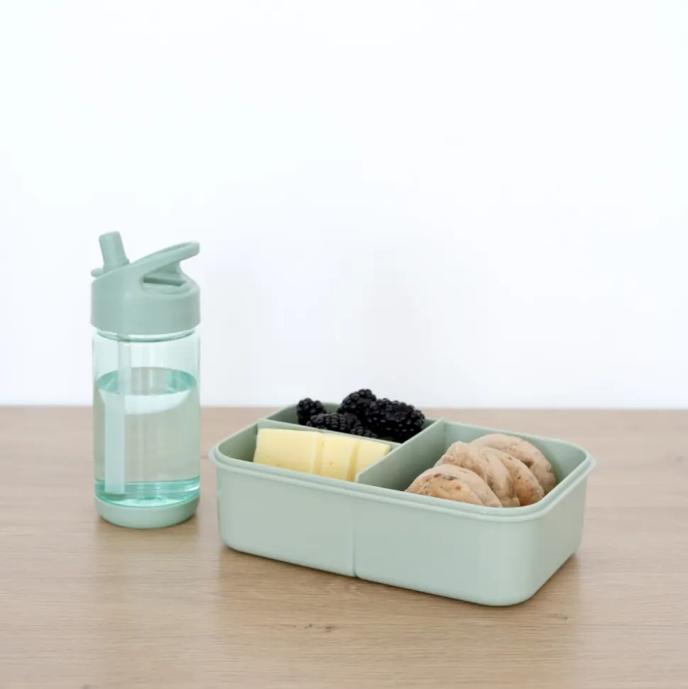 Gourde en plastique recyclé vert