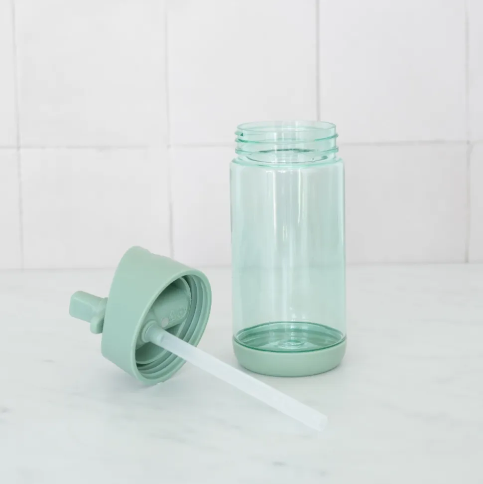 Gourde en plastique recyclé vert