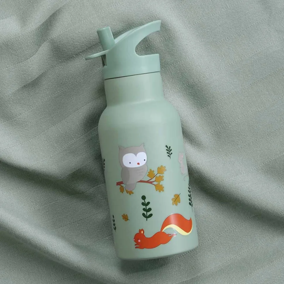 Gourde isotherme enfant 350 ml amis de la forêt