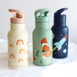 Gourde isotherme enfant 350 ml arc en ciel