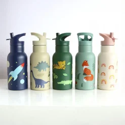 Gourde isotherme enfant 350 ml dinosaures