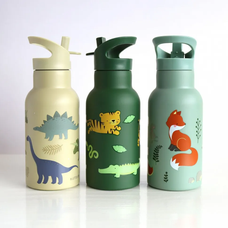 Gourde isotherme enfant 350 ml dinosaures
