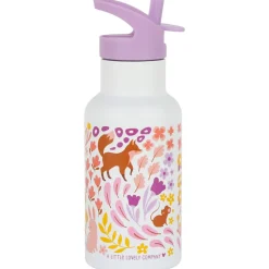 Gourde isotherme enfant 350 ml fleurs du jardin