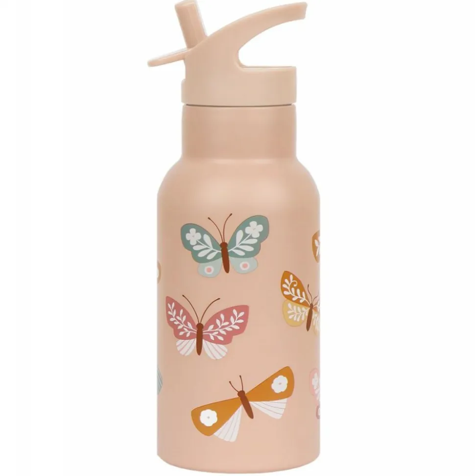 Gourde isotherme enfant 350 ml papillons