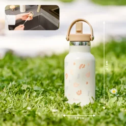 Gourde isotherme little explorer ivoire 350 ml