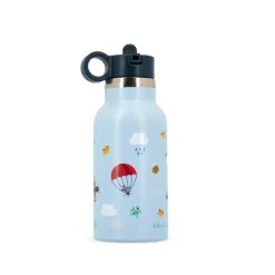 Gourde isotherme 350 ml avec jeu cherche et trouve jules