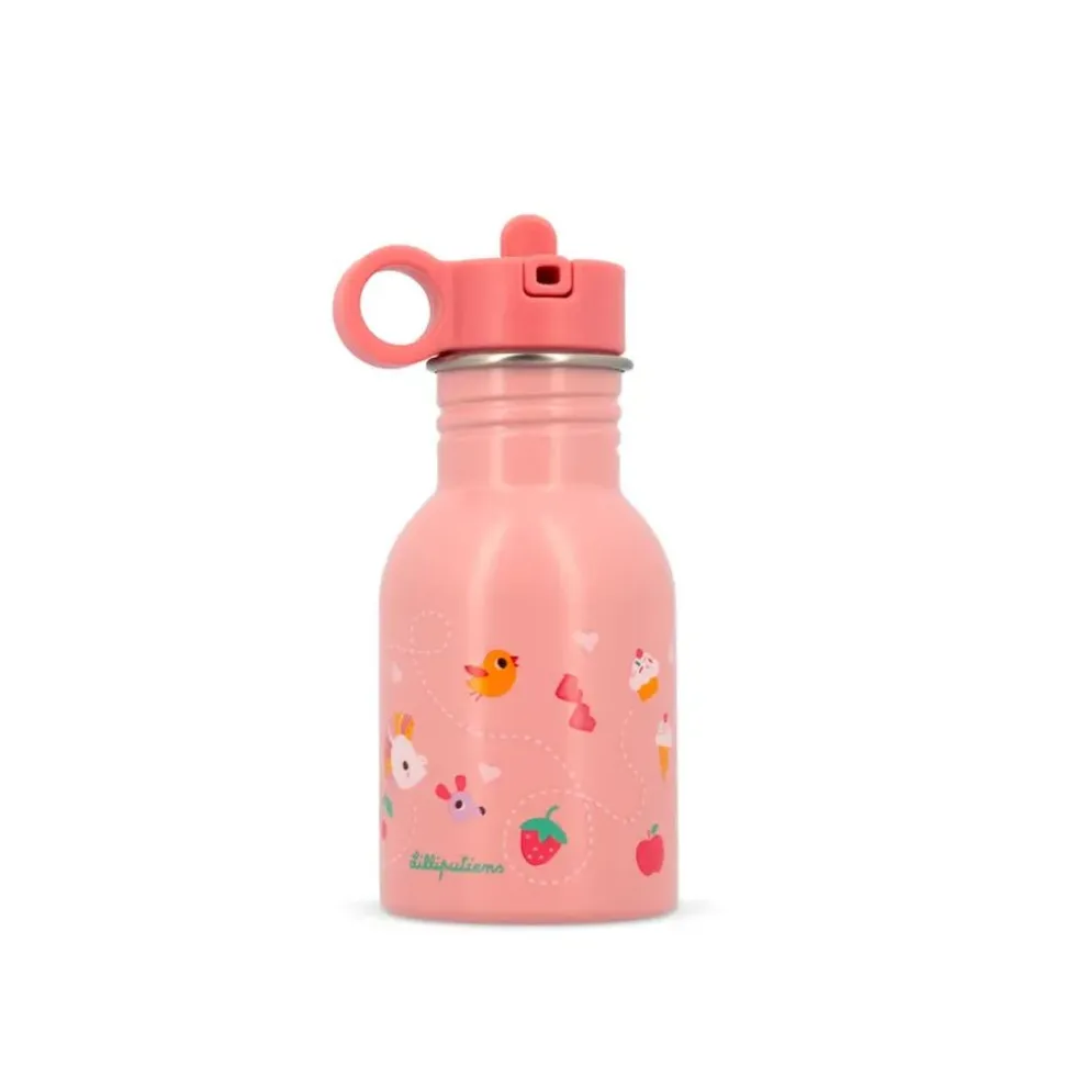 Gourde 400ml avec jeu cherche et trouve jeanne