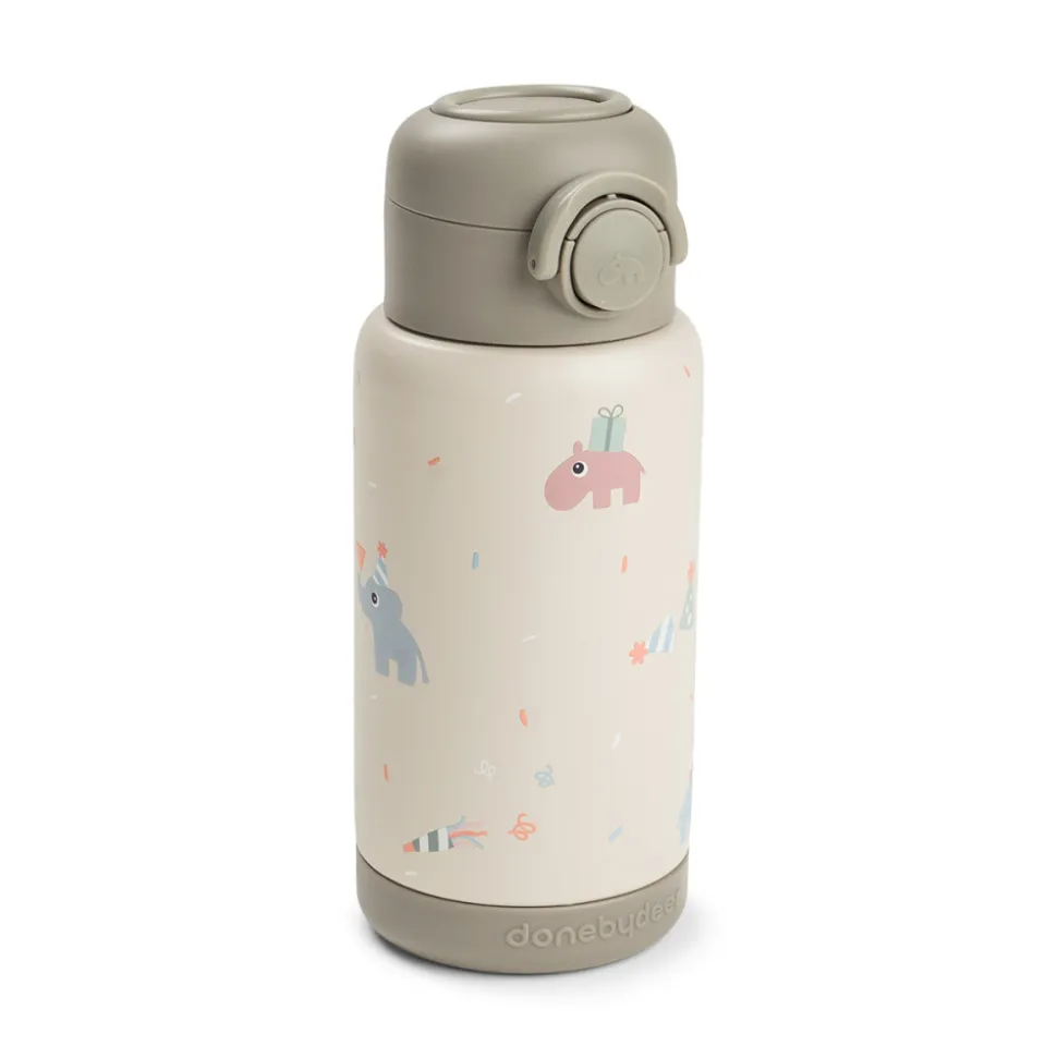 Gourde à paille isotherme celebration sable 340 ml