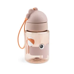 Gourde à paille playground rose