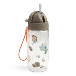 Gourde à paille tiny trails sable 350 ml