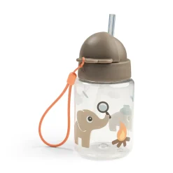 Gourde à paille tiny trails sable 280 ml