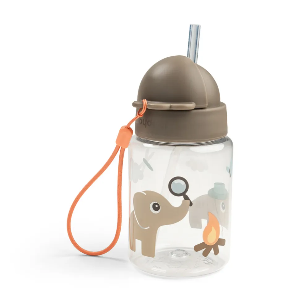 Gourde à paille tiny trails sable 280 ml