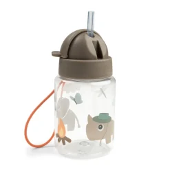 Gourde à paille tiny trails sable 280 ml