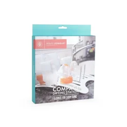 Égouttoir à biberons et accessoires compact