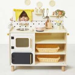 Grande cuisine en bois pour enfant mamie soleil