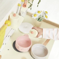 Grande cuisine en bois pour enfant mamie soleil