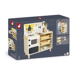 Grande cuisine en bois pour enfant mamie soleil