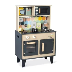 Grande cuisine enfant en bois mozaïc