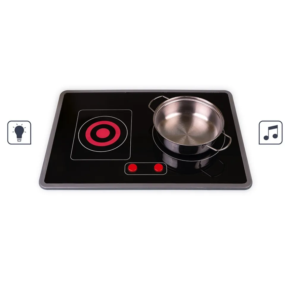 Grande cuisine enfant en bois mozaïc