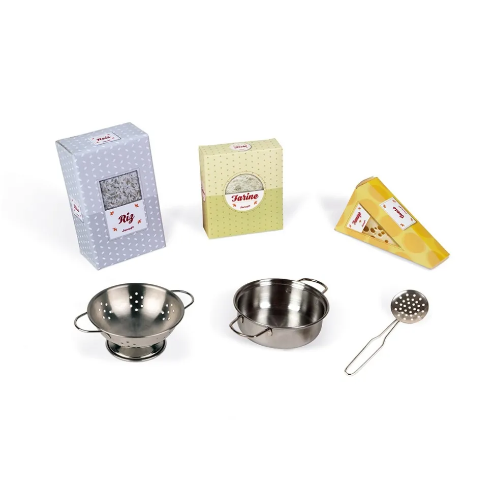 Grande cuisine enfant en bois mozaïc