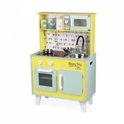 Grande cuisine enfant en bois happy day