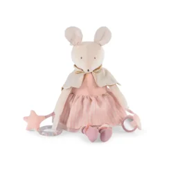 Grande peluche d'activités la petite école de danse - souris