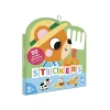 50 grandes gommettes stickers animaux de la ferme