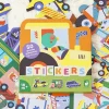 50 grandes gommettes stickers véhicules