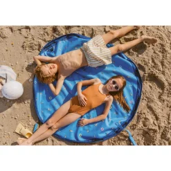 Grand sac à jouets d'extérieur / tapis de jeu 2 en 1 swim fun