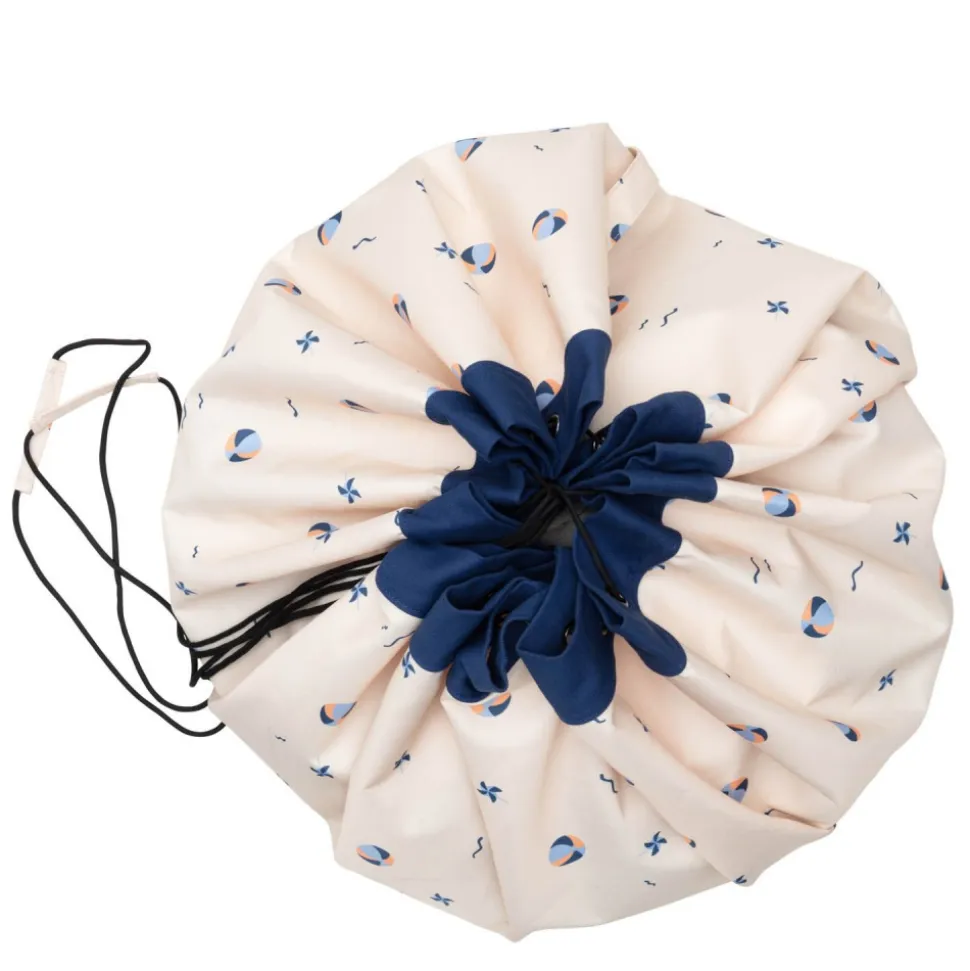Grand sac à jouets d'extérieur / tapis de jeu 2 en 1 balloon