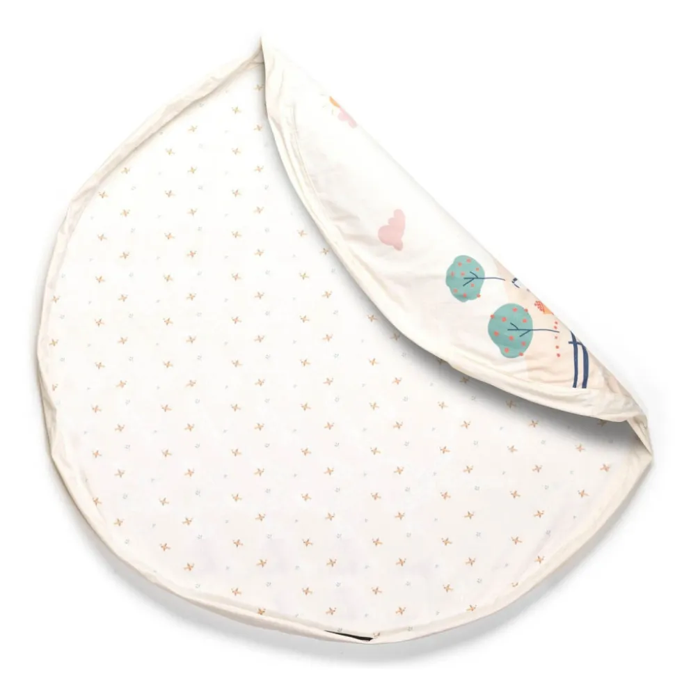 Grand sac à jouets / tapis de jeu 2 en 1 ferme