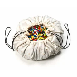 Grand sac à jouets / tapis de jeu 2 en 1 ferme