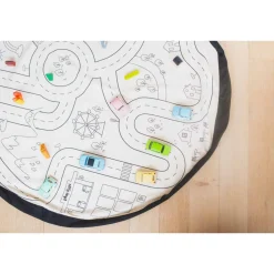 Grand sac à jouets / tapis de jeu 2 en 1 playville