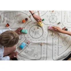 Grand sac à jouets / tapis de jeu 2 en 1 playville