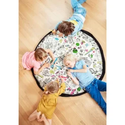 Grand sac à jouets / tapis de jeu 2 en 1 omy paris