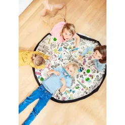 Grand sac à jouets / tapis de jeu 2 en 1 omy paris