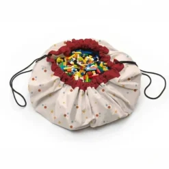 Grand sac à jouets / tapis de jeu 2 en 1 circus
